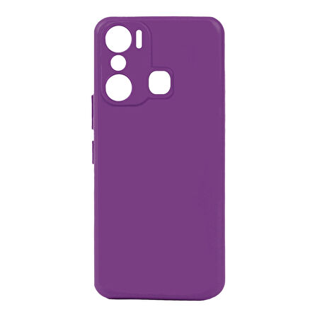 Infinix Hot 20i Uyumlu Kılıf Esnek Pürüzsüz Yumuşak Mat Silikon Flexible Matte Silicone