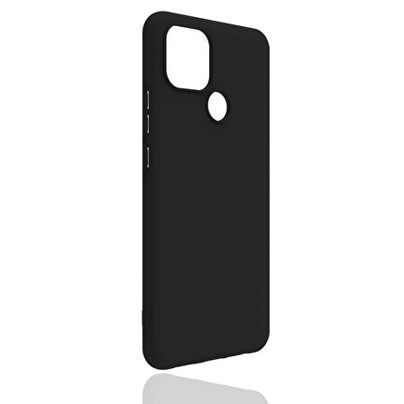 Oppo A15 Uyumlu Kılıf Esnek Pürüzsüz Yumuşak Mat Silikon Flexible Matte Silicone