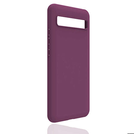 TCL 10 Plus Uyumlu Kılıf Esnek Pürüzsüz Yumuşak Mat Silikon Flexible Matte Silicone