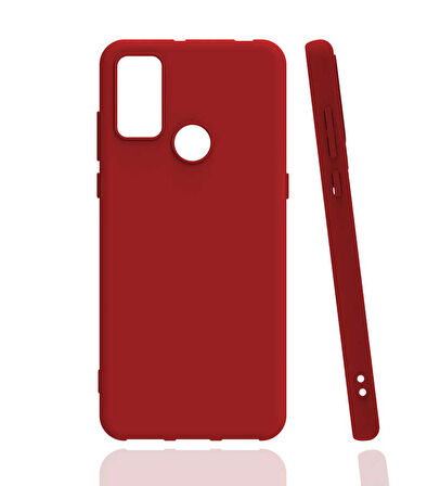 TCL 20E Uyumlu Kılıf Esnek Pürüzsüz Yumuşak Mat Silikon Flexible Matte Silicone