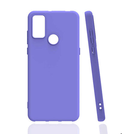 TCL 20E Uyumlu Kılıf Esnek Pürüzsüz Yumuşak Mat Silikon Flexible Matte Silicone