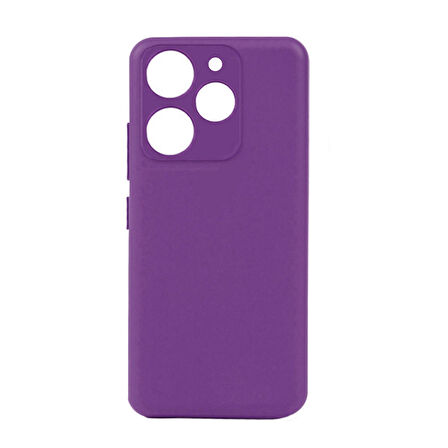 Tecno Spark 10 Pro Uyumlu Kılıf Esnek Pürüzsüz Yumuşak Mat Silikon Flexible Matte Silicone