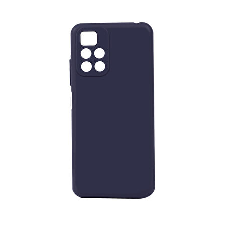Xiaomi Redmi 10 2022 Uyumlu Kılıf Esnek Pürüzsüz Yumuşak Mat Silikon Flexible Matte Silicone