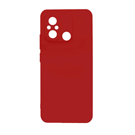 Xiaomi Redmi 12C Uyumlu Kılıf Esnek Pürüzsüz Yumuşak Mat Silikon Flexible Matte Silicone