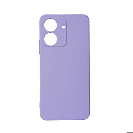 Xiaomi Redmi 13C Uyumlu Kılıf Esnek Pürüzsüz Yumuşak Mat Silikon Flexible Matte Silicone