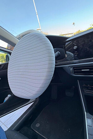 Fiat Bravo Dynamic Uyumlu Direksiyon Koruyucu Kılıf UV, Toz, Isı Koruma 36-42 cm