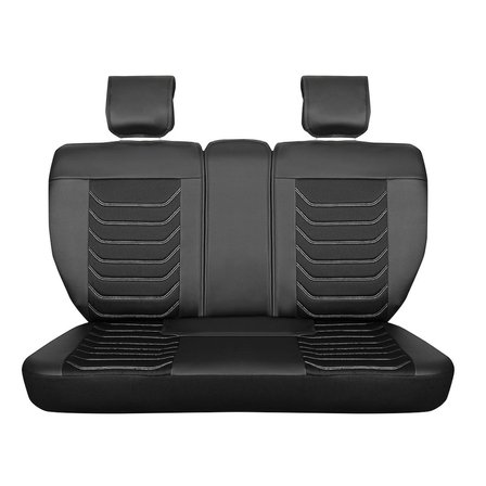 Geely Familia Uyumlu Lüx Deri Oto Koltuk Kılıfı Ön Arka Takım Eagle Siyah Beyaz