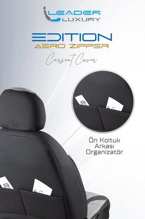 BMW 3 Serisi 320is Uyumlu Lüx Keten Oto Koltuk Kılıfı Ön Arka Takım Edition Serisi Siyah