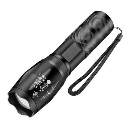 Gold Orion Km-108 T6 Led Şarjlı El Feneri 5 Modlu 200 Metre Işık Mesafesi