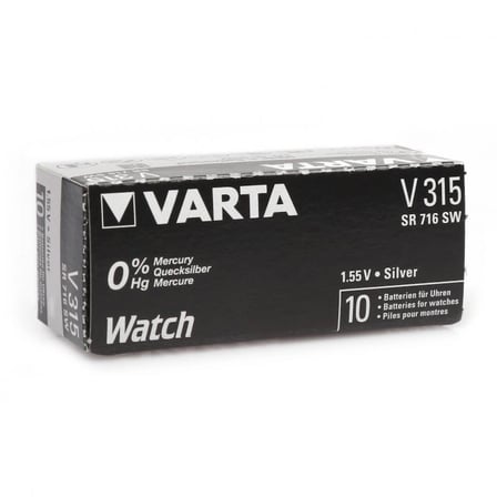 Renata 315 Sr716sw 1.55v Alkalin Saat Pili 10 Adet