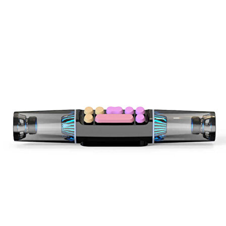 Bluetooth Speaker Hoparlör Upgrade Tasarımlı, Led RGB Aydınlatma Mekanik Tuşlu Gaming Ses Sistemi