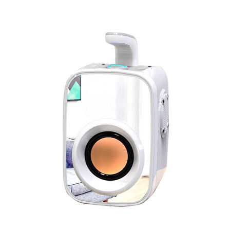 Kablosuz Taşınabilir Speaker Hoparlör Kulplu Dizayn ((11W RMS Güçlü Bas/Bluetooth 5.0/2000 mAh))