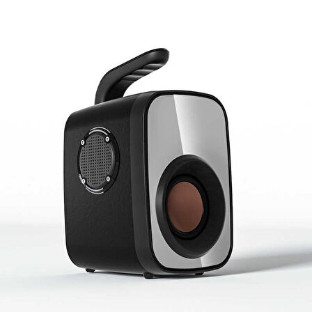 Kablosuz Taşınabilir Speaker Hoparlör Kulplu Dizayn ((11W RMS Güçlü Bas/Bluetooth 5.0/2000 mAh))