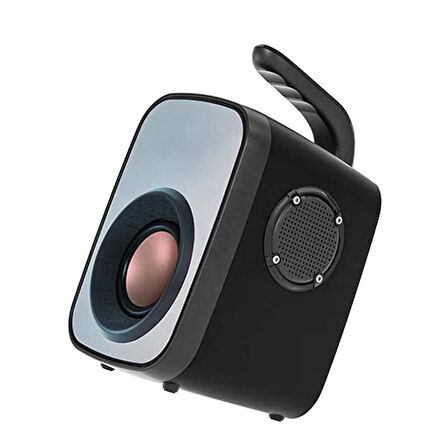 Kablosuz Taşınabilir Speaker Hoparlör Kulplu Dizayn ((11W RMS Güçlü Bas/Bluetooth 5.0/2000 mAh))