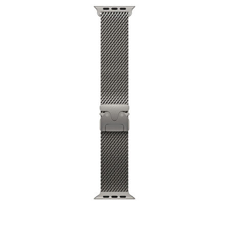 Apple Watch Ultra / Ultra2 49mm Manyetik Klipsli Titanyum Hasır Kordon Hafifliğin ve Gücün Dansı !