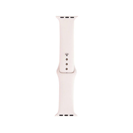 Apple Watch - se/2/3/4/5/6/7/8/9 Serisi 38mm 40mm 41mm Uyumlu Esnek Silikon Kayış Kordon