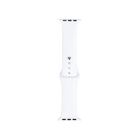 Apple Watch - se/2/3/4/5/6/7/8/9 Serisi 38mm 40mm 41mm Uyumlu Esnek Silikon Kayış Kordon