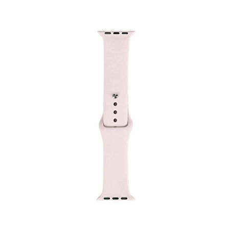 Apple Watch - se/2/3/4/5/6/7/8/9 Serisi 38mm 40mm 41mm Uyumlu Esnek Silikon Kayış Kordon