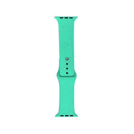 Apple Watch - se/2/3/4/5/6/7/8/9 Serisi 38mm 40mm 41mm Uyumlu Esnek Silikon Kayış Kordon