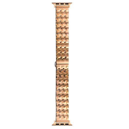 Apple Watch - se/2/3/4/5/6/7/8/9 Serisi 38mm Serisi 40mm 41mm Uyumlu Stainless Steel Metal Kordon