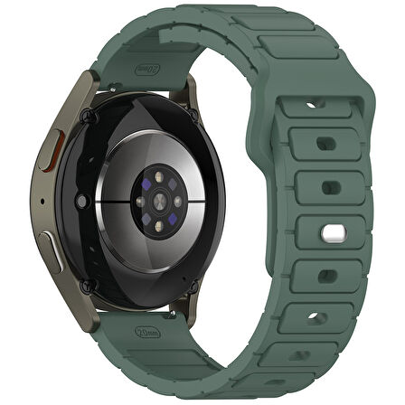 Huawei Watch GT 2 / GT 3 42mm Uyumlu 22mm Esnek Dayanıklı Hafif Silikon Kordon Strap Kayış