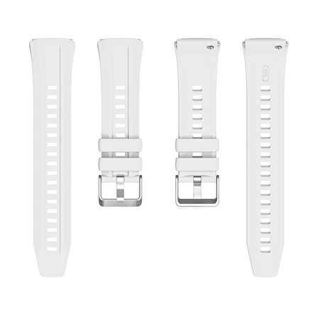 Huawei Watch GT 2 / GT 2 Pro / GT 3 / GT 4 / GT 5 / GT 5 Pro 46mm Uyumlu 22mm Silikon Kordon Kayış