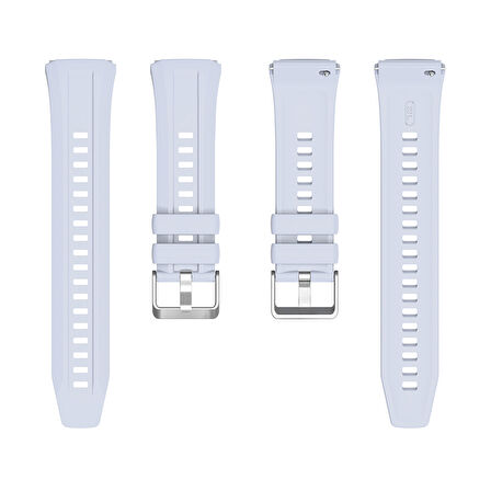 Huawei Watch GT 2 / GT 2 Pro / GT 3 / GT 4 / GT 5 / GT 5 Pro 46mm Uyumlu 22mm Silikon Kordon Kayış