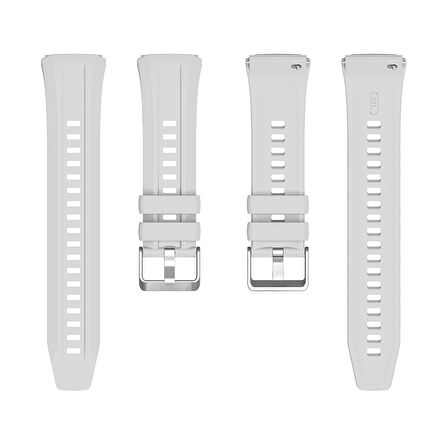 Huawei Watch GT 2 / GT 2 Pro / GT 3 / GT 4 / GT 5 / GT 5 Pro 46mm Uyumlu 22mm Silikon Kordon Kayış
