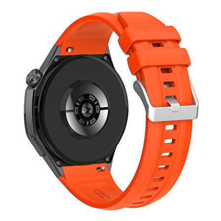Huawei Watch GT 2 / GT 2 Pro / GT 3 / GT 4 / GT 5 / GT 5 Pro 46mm Uyumlu 22mm Silikon Kordon Kayış