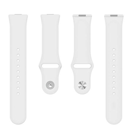 Huawei Watch Fit 4 Pro / Fit 4 / Fit 3 Uyumlu Suya Karşı Dayanıklı 8 kademeli Delikli Silikon Kordon