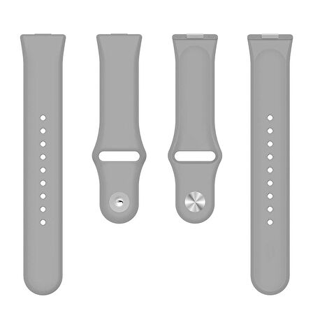 Huawei Watch Fit 4 Pro / Fit 4 / Fit 3 Uyumlu Suya Karşı Dayanıklı 8 kademeli Delikli Silikon Kordon