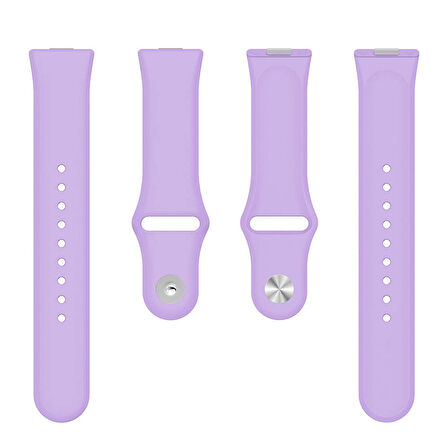 Huawei Watch Fit 4 Pro / Fit 4 / Fit 3 Uyumlu Suya Karşı Dayanıklı 8 kademeli Delikli Silikon Kordon