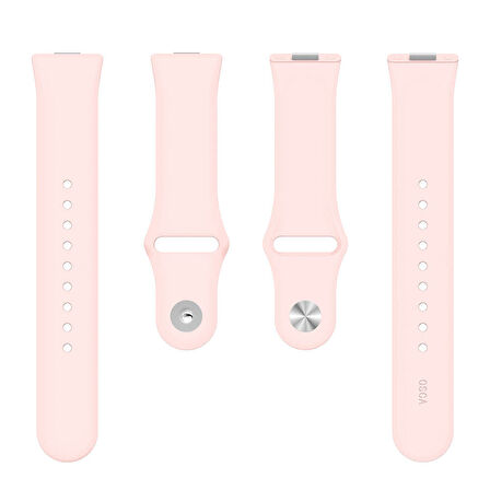 Huawei Watch Fit 4 Pro / Fit 4 / Fit 3 Uyumlu Suya Karşı Dayanıklı 8 kademeli Delikli Silikon Kordon