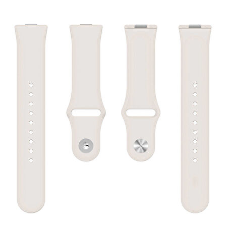 Huawei Watch Fit 4 Pro / Fit 4 / Fit 3 Uyumlu Suya Karşı Dayanıklı 8 kademeli Delikli Silikon Kordon