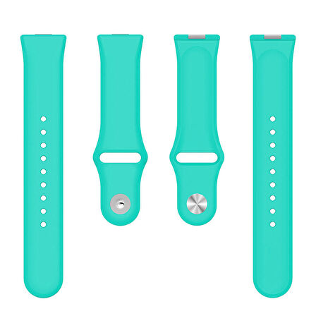 Huawei Watch Fit 4 Pro / Fit 4 / Fit 3 Uyumlu Suya Karşı Dayanıklı 8 kademeli Delikli Silikon Kordon