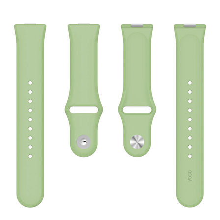 Huawei Watch Fit 4 Pro / Fit 4 / Fit 3 Uyumlu Suya Karşı Dayanıklı 8 kademeli Delikli Silikon Kordon