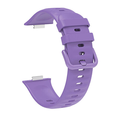 Huawei Watch Fit 4 Pro / Fit 4 / Fit 3 Uyumlu Suya karşı dayanıklı Esnek Silikon Strap Kayış Kordon