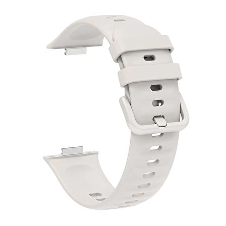 Huawei Watch Fit 4 Pro / Fit 4 / Fit 3 Uyumlu Suya karşı dayanıklı Esnek Silikon Strap Kayış Kordon