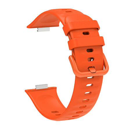 Huawei Watch Fit 4 Pro / Fit 4 / Fit 3 Uyumlu Suya karşı dayanıklı Esnek Silikon Strap Kayış Kordon