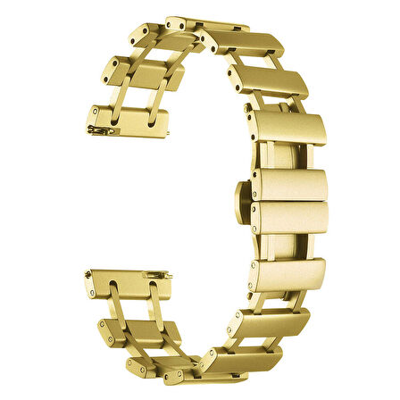 Huawei Honor Magic 2 46mm Uyumlu Otomatik Klipsli Metal Kordon Metalin Zarafeti !