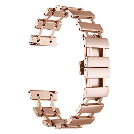 Huawei Honor Magic 2 46mm Uyumlu Otomatik Klipsli Metal Kordon Metalin Zarafeti !