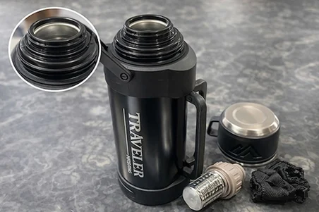 1600 Ml Çift Katmanlı Vakumlu Paslanmaz Çelik Termos Alk4640