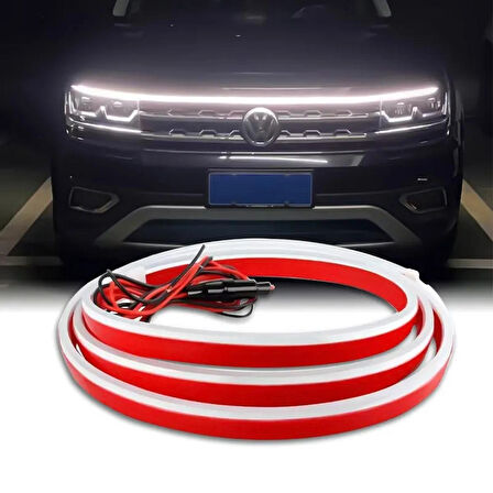 Ford Tourneo Courier Kaput Ledi, Gündüz Ledi, Silikon 150cm Beyaz