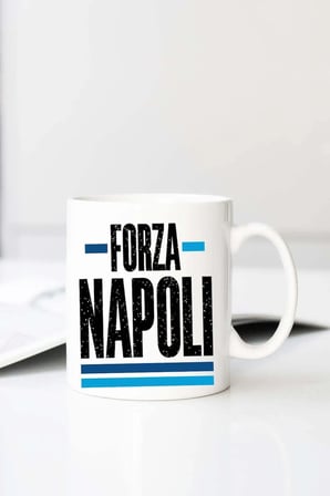 Forza Napoli Baskılı 330 ml Porselen Kupa Bardak (123706-1)