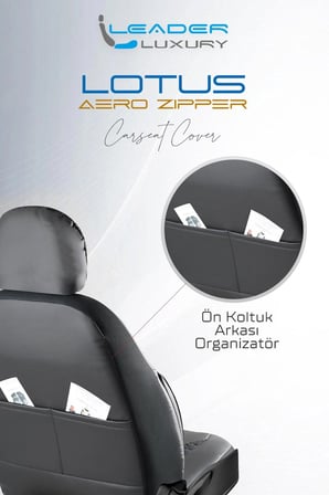 Skoda Kamiq Uyumlu Lüx Deri Detaylı Oto Koltuk Kılıfı Ön Arka Takım Lotus SİYAH BEYAZ