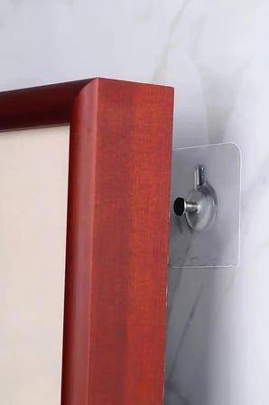 Güçlü Yakışkanlı Tablo Çerçeve Askılığı Banyo Lif Askılığı Güçlü Yapışkan Suya Dayanıklı Şeffaf