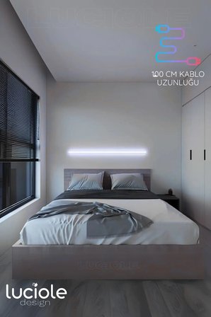 Led Abajur Çubuk Bar Animasyon Renk Uzaktan Kumanda Abyeşil1