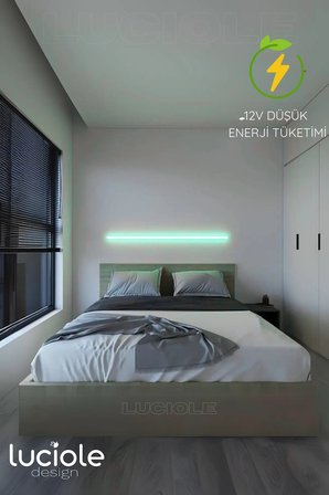 Led Bar Dekoratif Rgb Çok Renkli Animasyonlu Uzaktan Kumandalı Baryellow