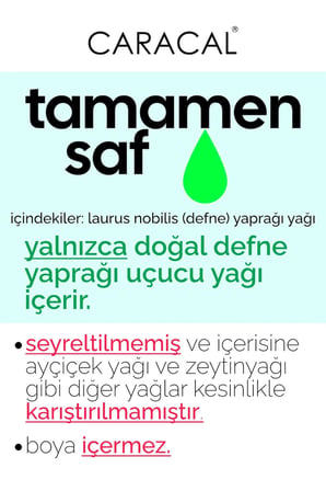 Caracal Defne Yaprağı Uçucu Yağı 10ml Saf Doğal ve Katkısız