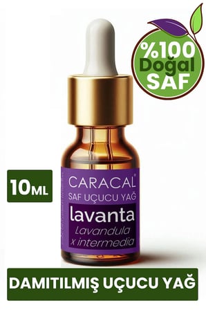 Caracal Lavanta Uçucu Yağı 10ml  Lavanta Yağı